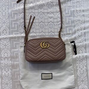Authentic Gucci Marmont Small Crossbody Bag